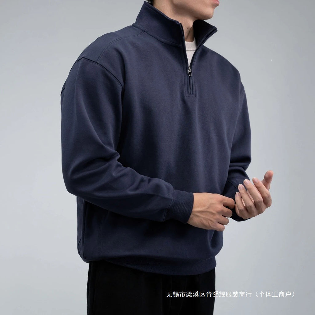 Premium Half Zip Essentials Pullover