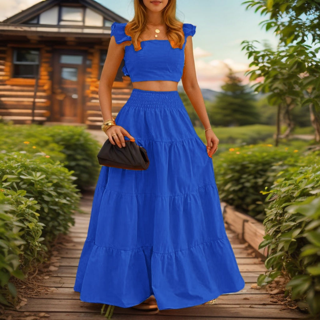 Two-Piece Swing Dress Set