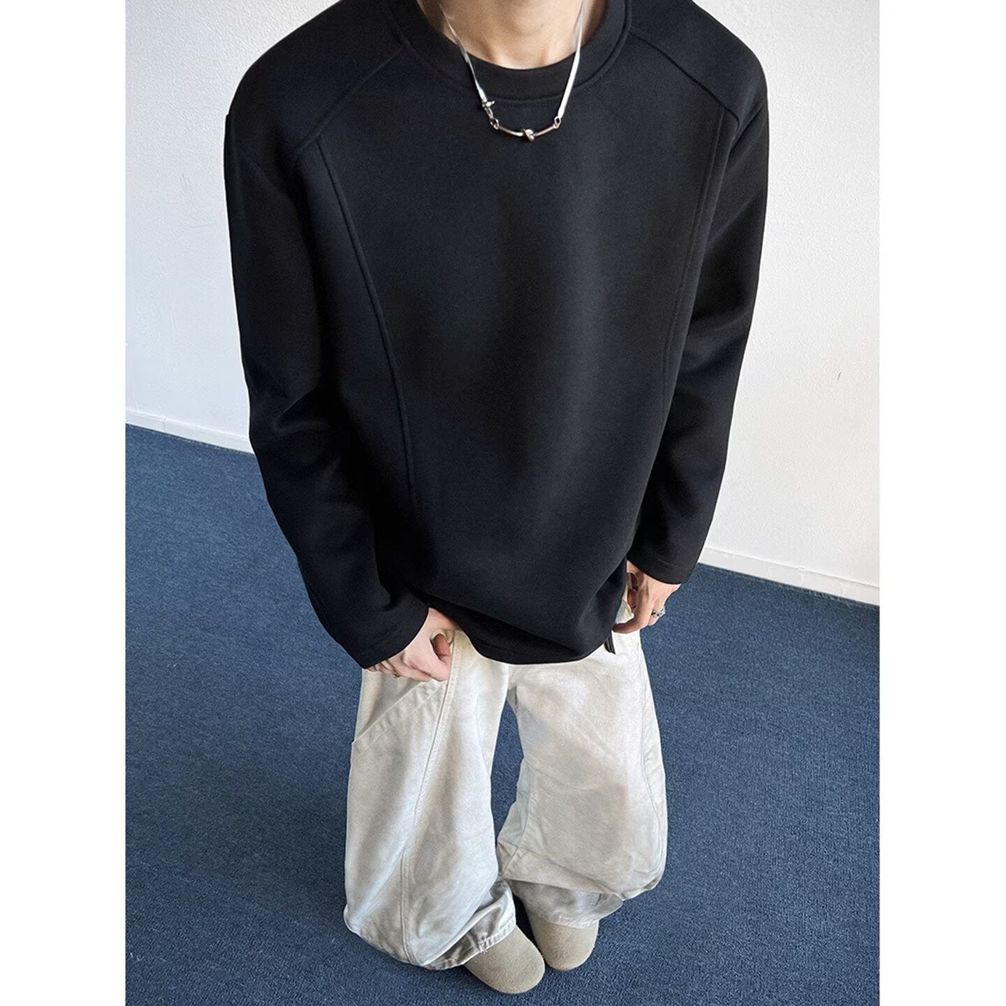 Heavyweight Relaxed Crewneck.