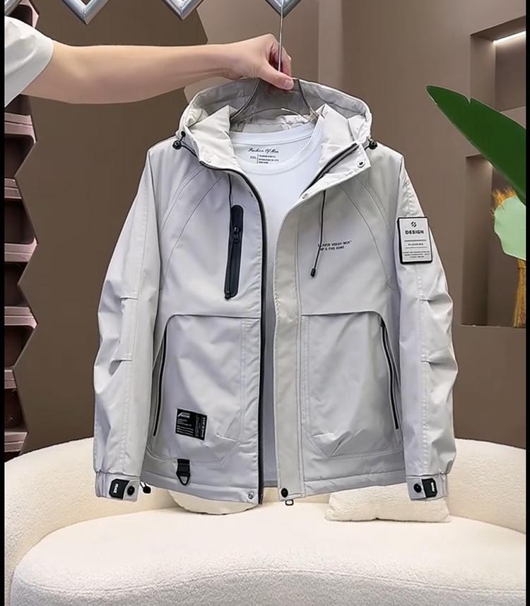 Utility Hooded Jacket