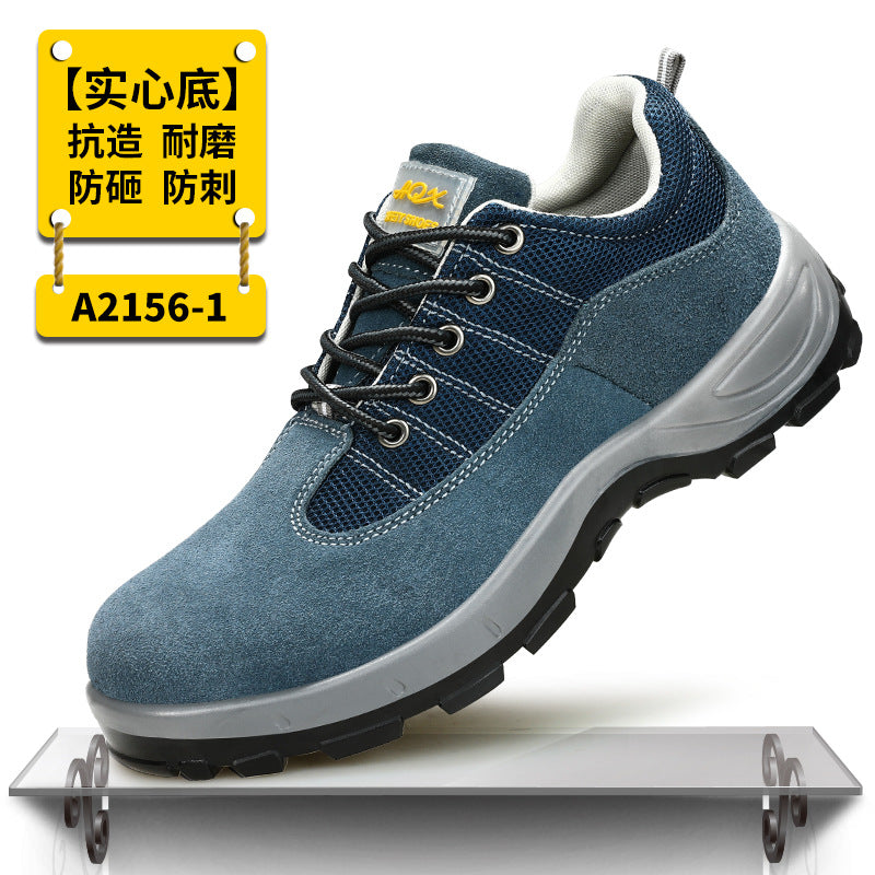 anti-puncture safety work wear-resistant shoes
