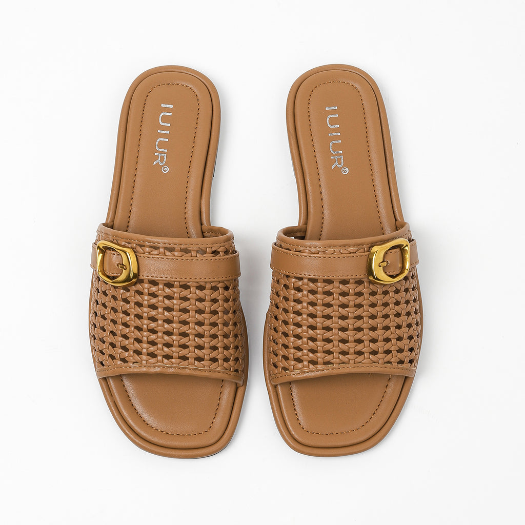 Cutout Platform Sandals