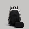 Black backpack + pencil case