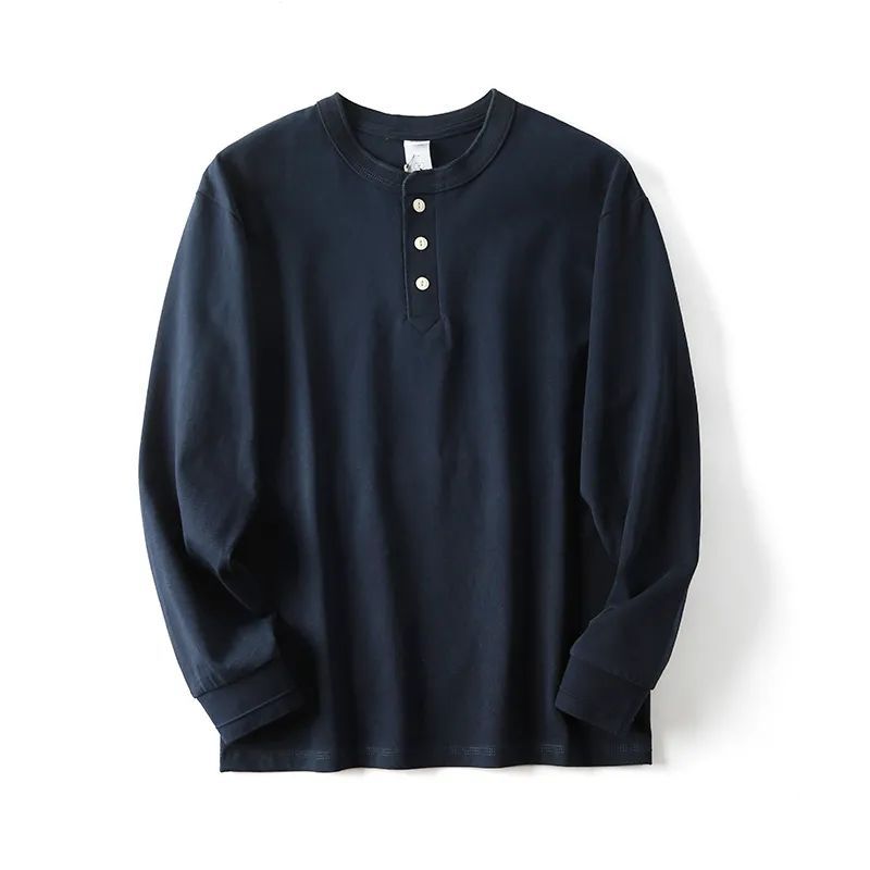 Heavyweight Henley Long Sleeve