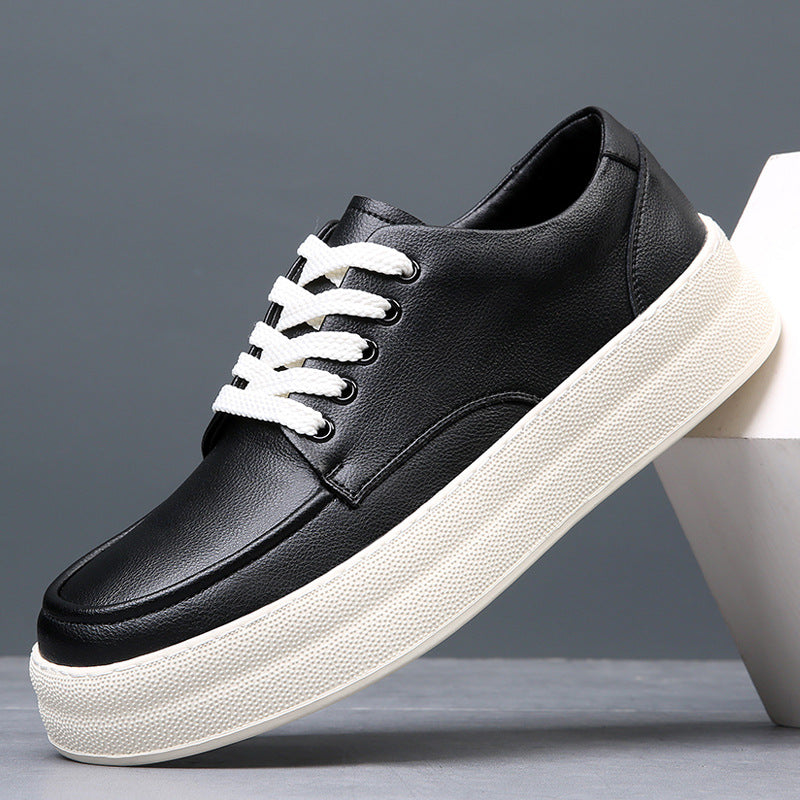 Urban Platform Leather Derbys