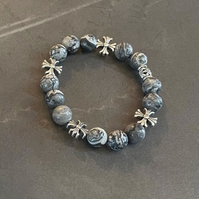 Streetwear Natural Stone Charm Bracelet Bracelet can not be ordered alone