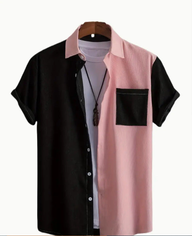 Men’s Corduroy Block Shirt