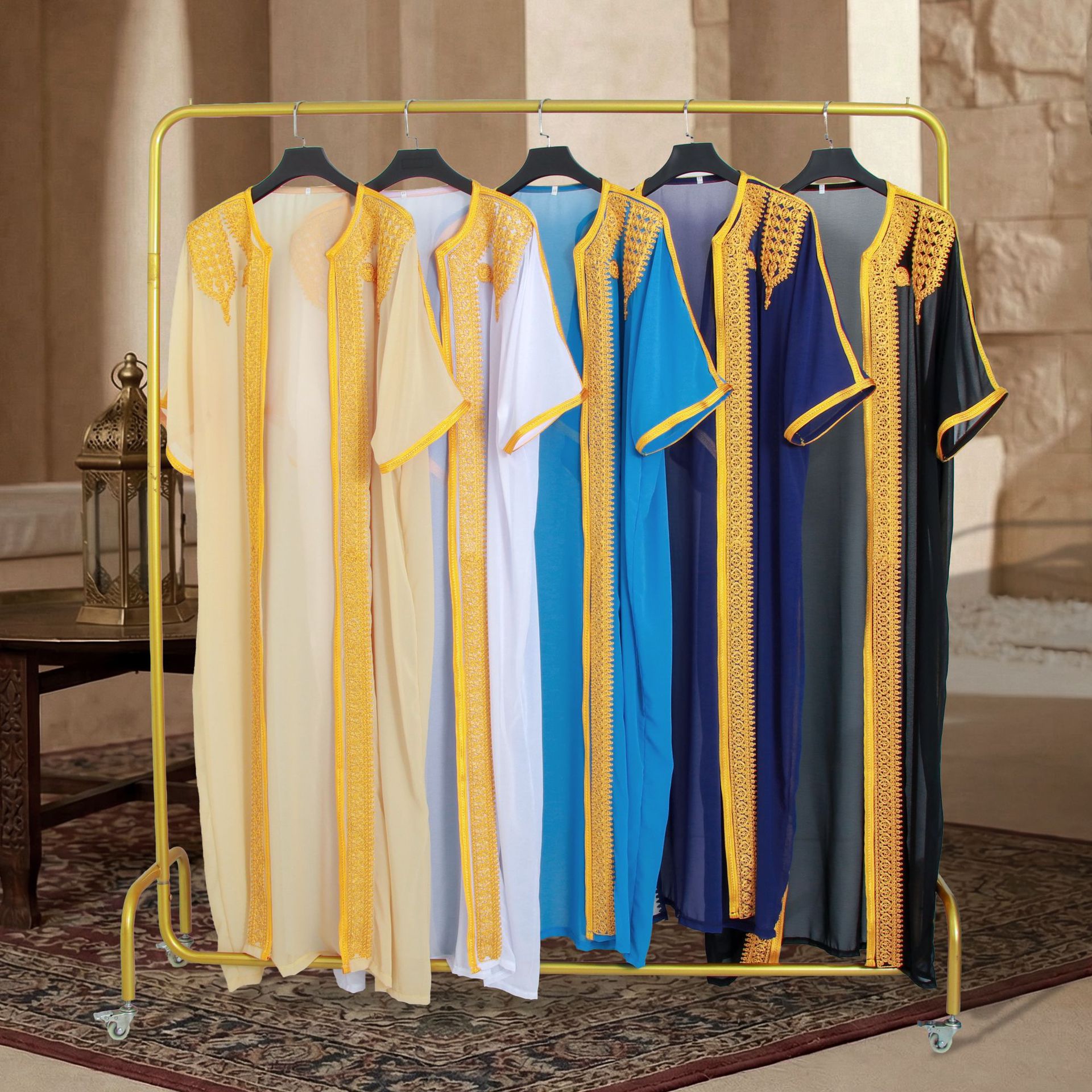 Regal Embroidered Bisht