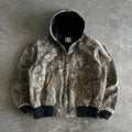 Men’s Hooded Utility Print Jacket