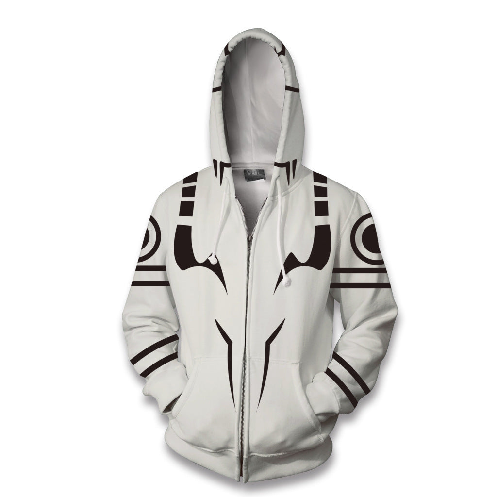 Anime-Inspired Zip Hoodie