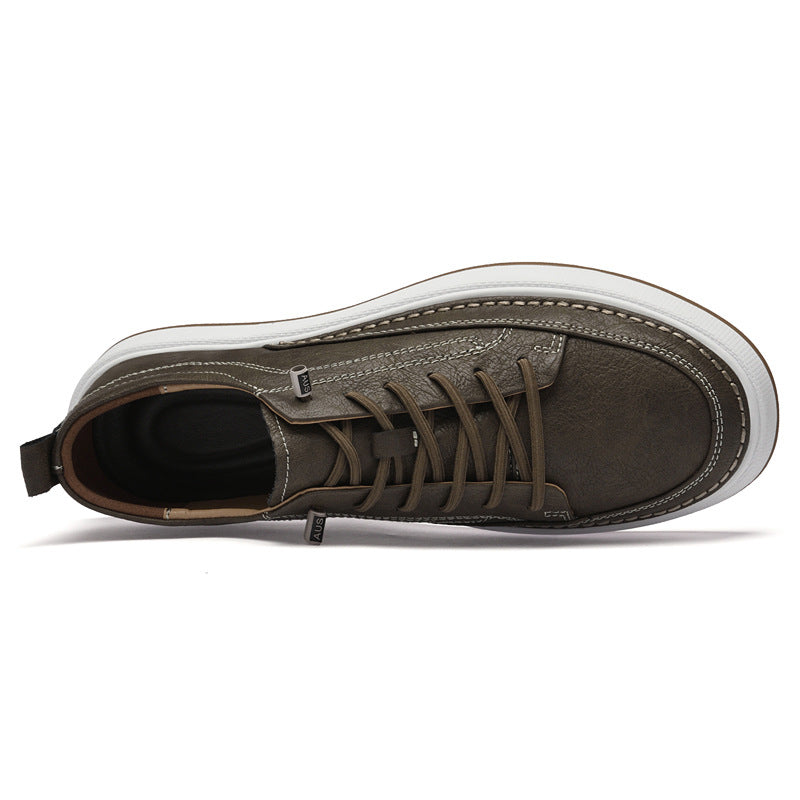 Casual Leather Sneakers