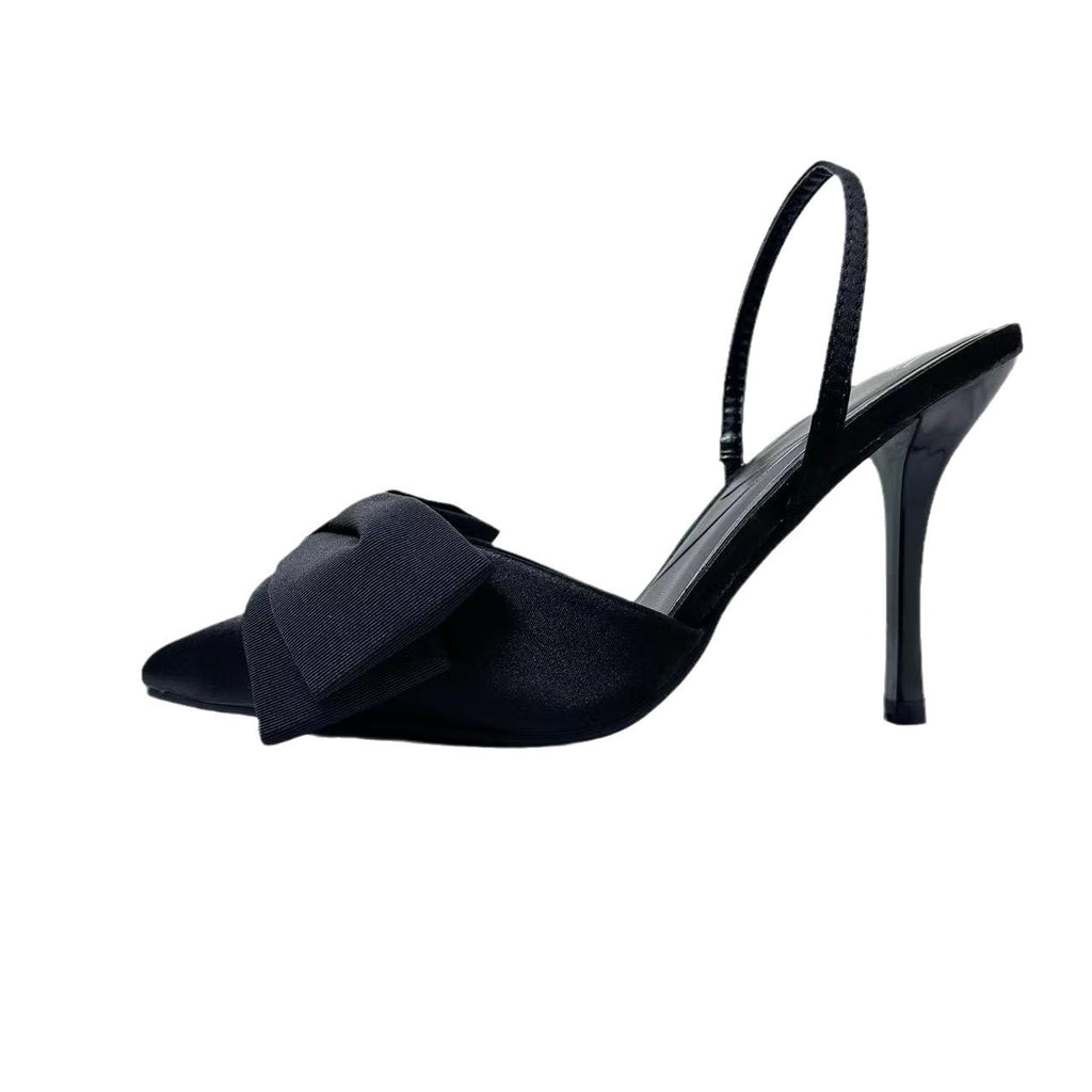 Statement Bow Slingback Heels – product view
