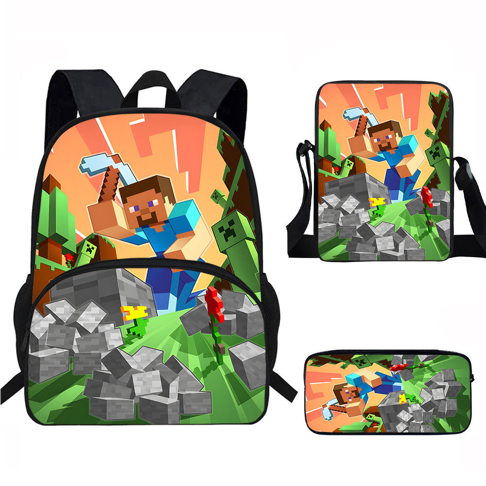 Minecraft Backpack Set