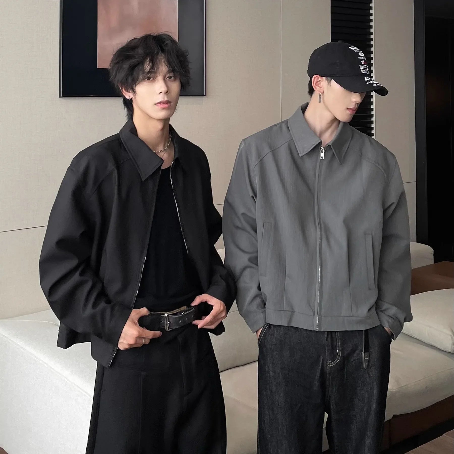 Men's Vintage American Style Casual Jacket