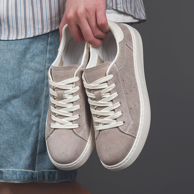 Men’s Minimalist Suede Sneakers
