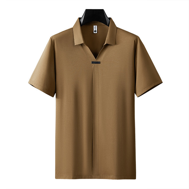 Short sleeve men's polo shirt