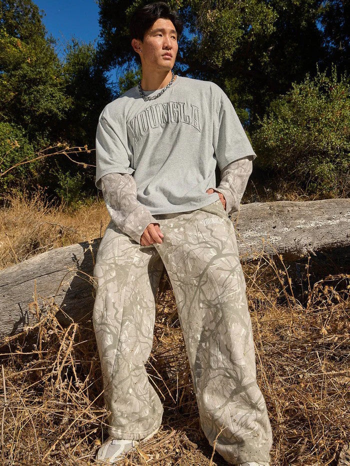 Men's Camo-Style Performance Pants