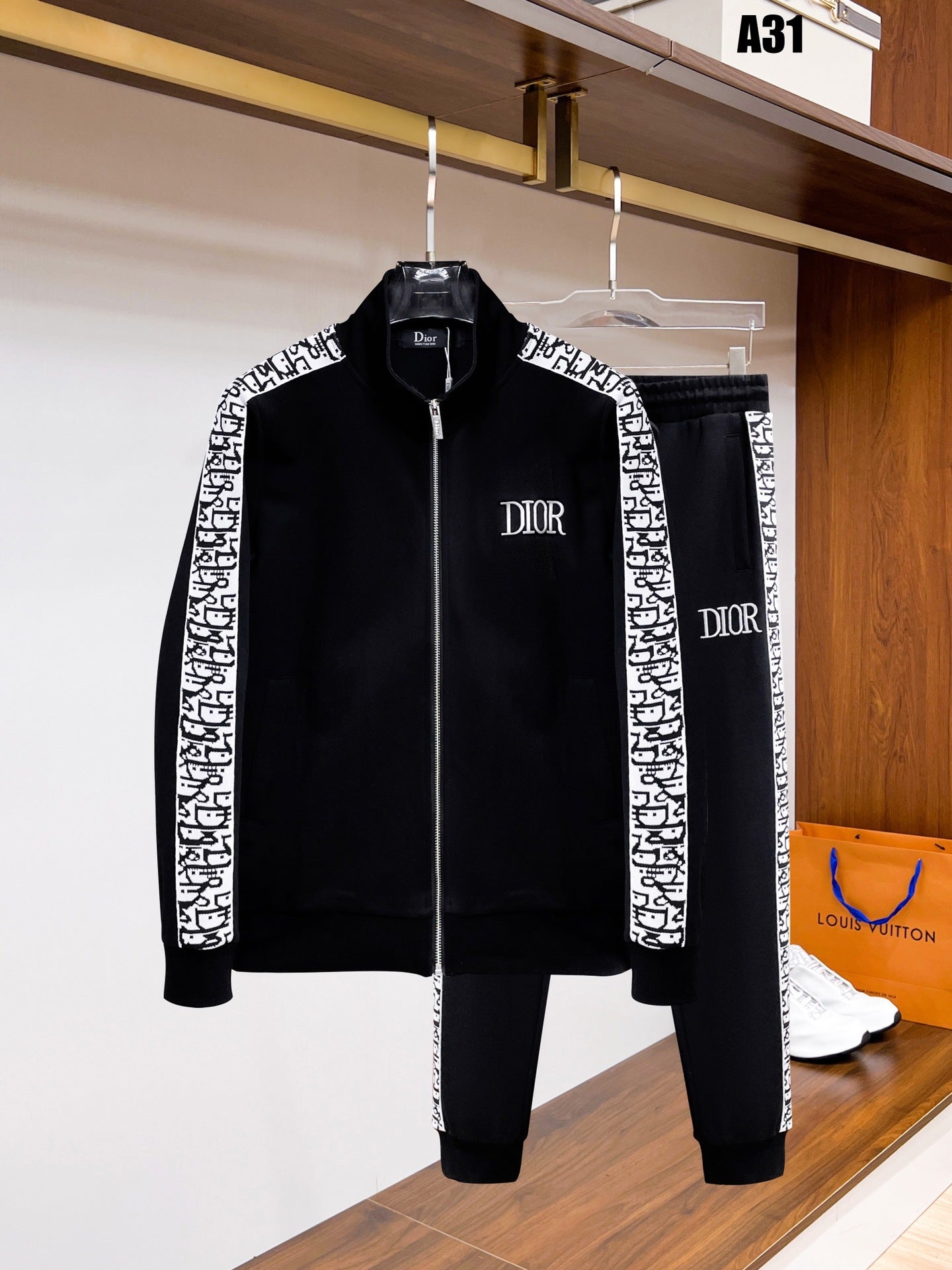 casual and versatile long-sleeved men's and women's P sweatshirt sweatshirt and sweatshirt suit