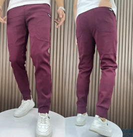 Men's Ice Silk Stretch Joggers