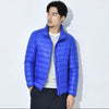Men's stand collar (royal blue)