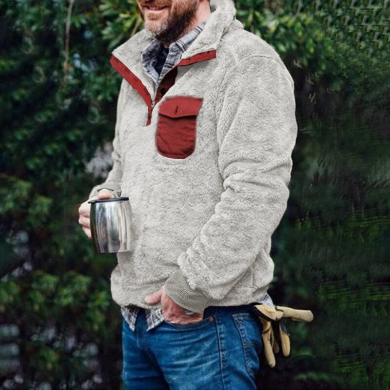 Southwestern Pattern Fleece Jacket