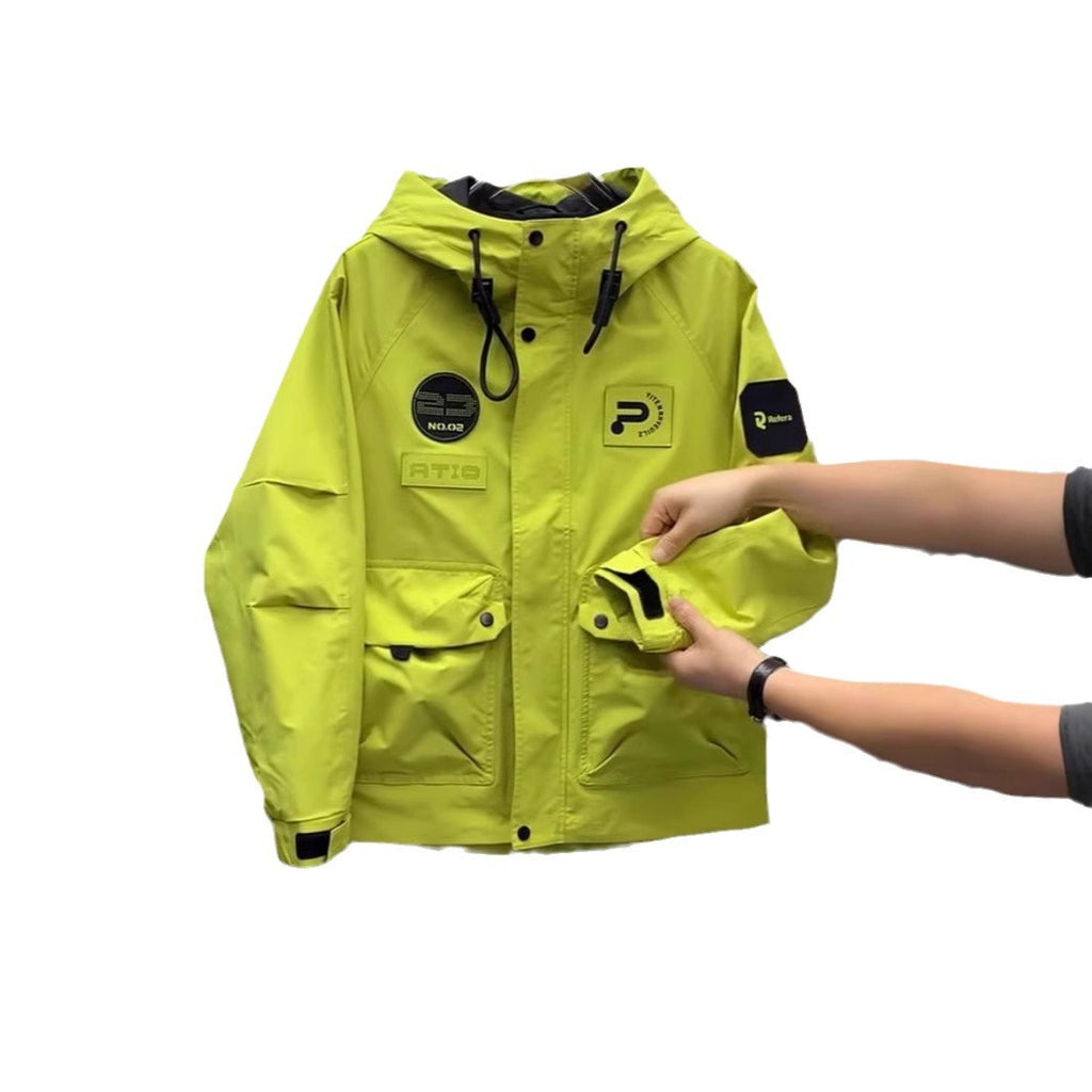 Versatile hooded jacket