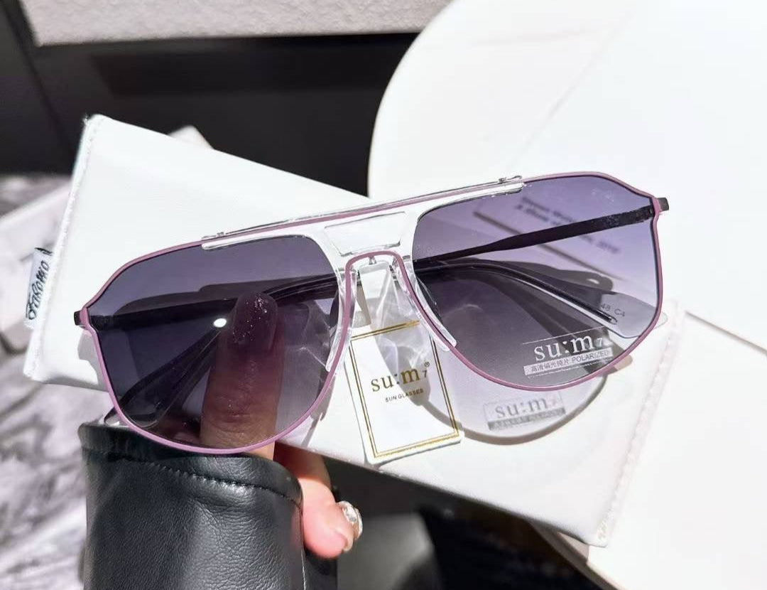 Celebrity Chain Aviator Sunglasses