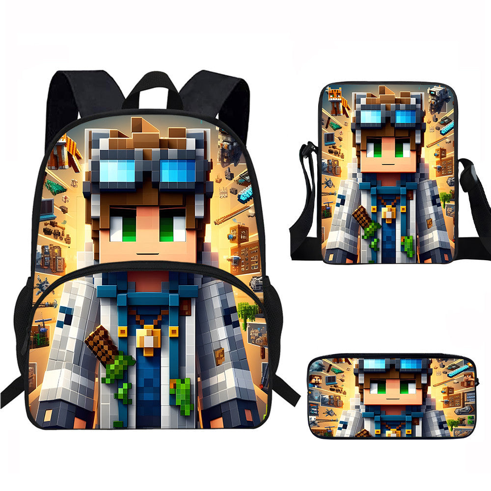 Minecraft Backpack Set