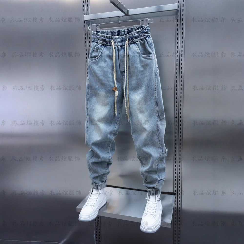 Trendy High-Waist Harem Pants