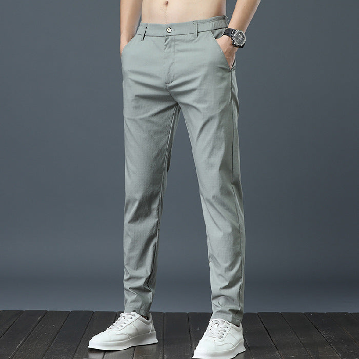 Men's Ice Silk Casual Pants