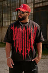Black red logo