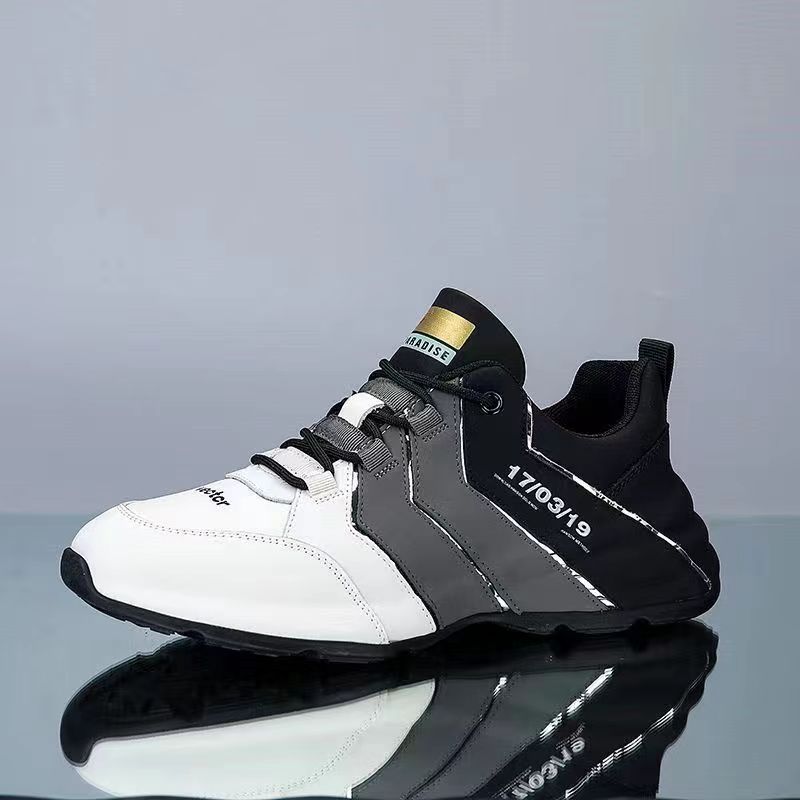 Cross-border foreign trade, spring new fashion trend, sports casual soft soling, soft surface, Korean version, versatile Forrest Gump shoes, dad shoes