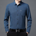 Men's Long-Sleeved Business Casual Shirt