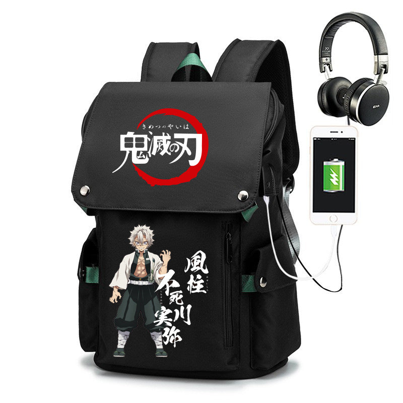 Anime-Themed School Backpack
