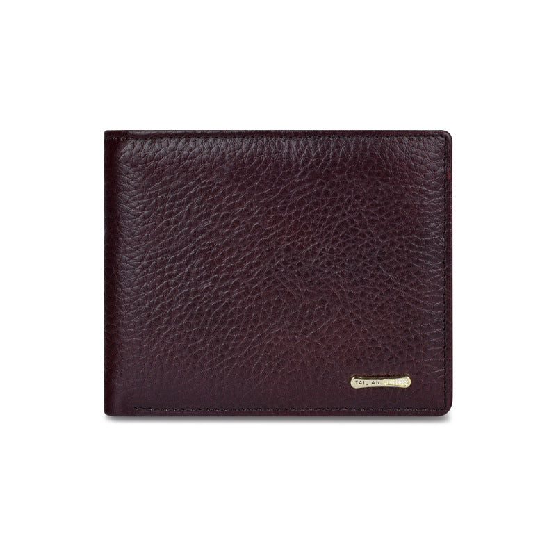 Classic Leather Bi-Fold Wallet