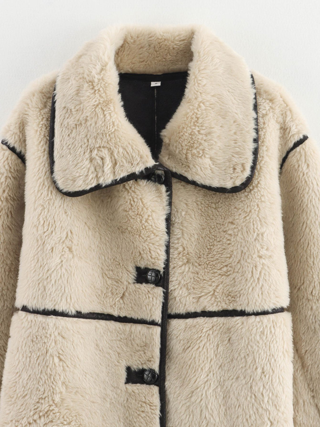 Women's Plush Shearling-Style Jacket