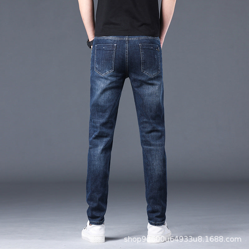 Premium Stretch Straight-Leg Men’s Jeans
