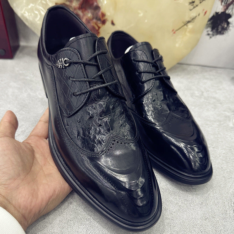 Men's Brogue Lace-up Oxfords