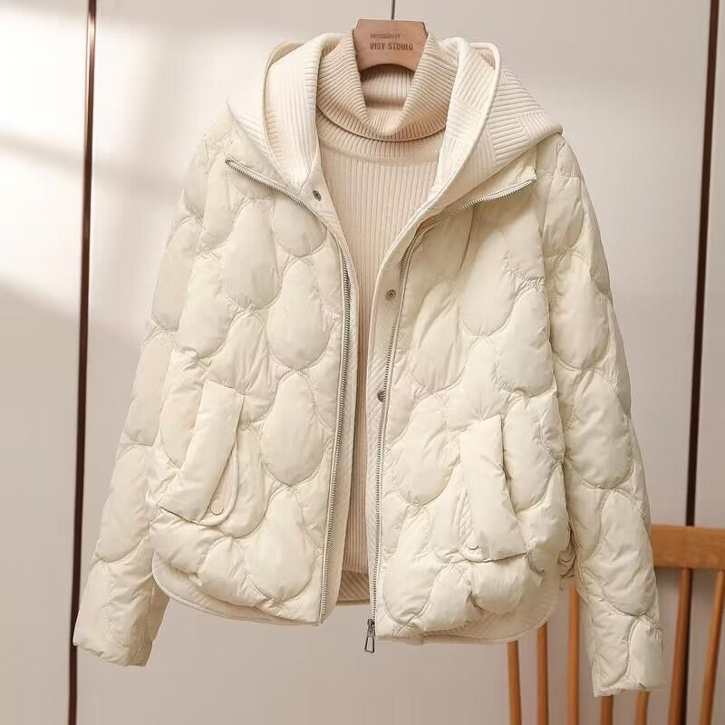 Bubble-Quilted Puffer Jacket