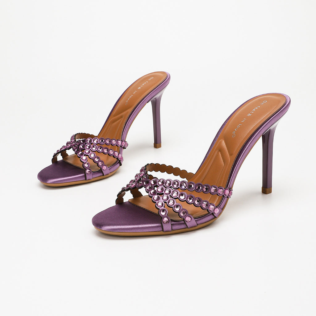 Rhinestone Wedding Stilettos