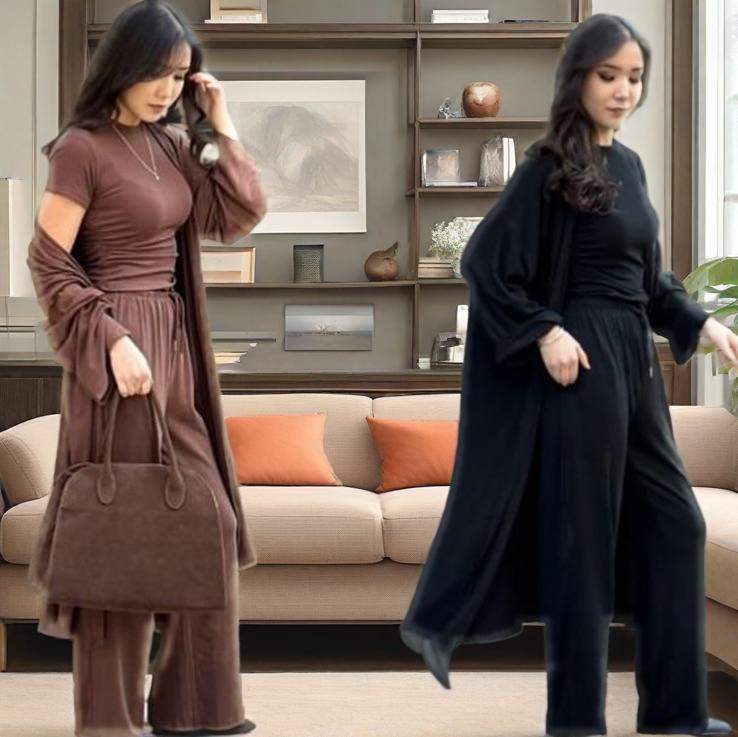 Chic three piece lounge set