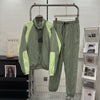 Green trousers