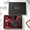 Black (glasses + pen + watch + rosary + wallet + belt)