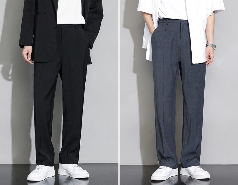 Relaxed Fit Drape Trousers