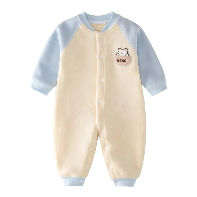 Velvet Baby Winter Onesie