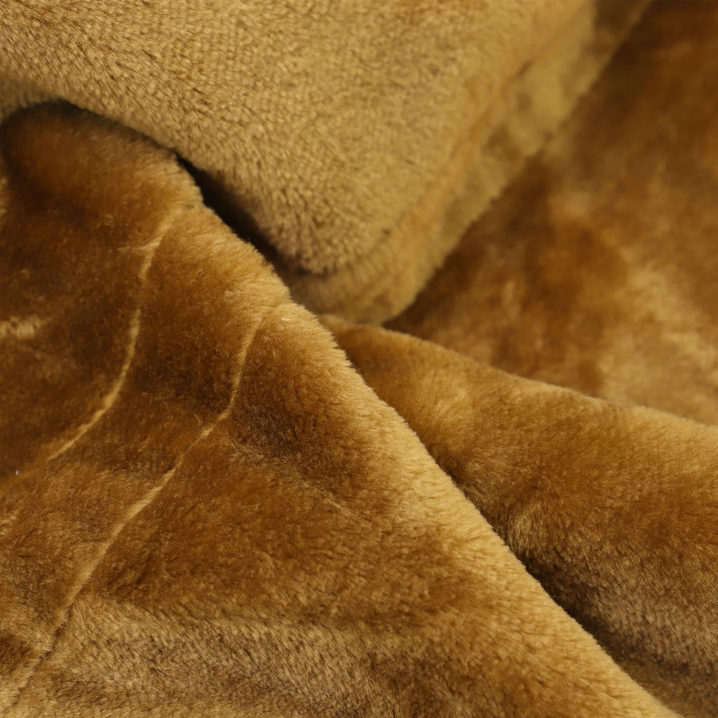 Premium Faux Suede Hooded Thobe Overcoat