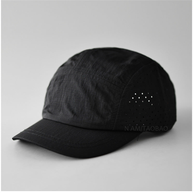 Quick Dry Perforated Five Panel Cap