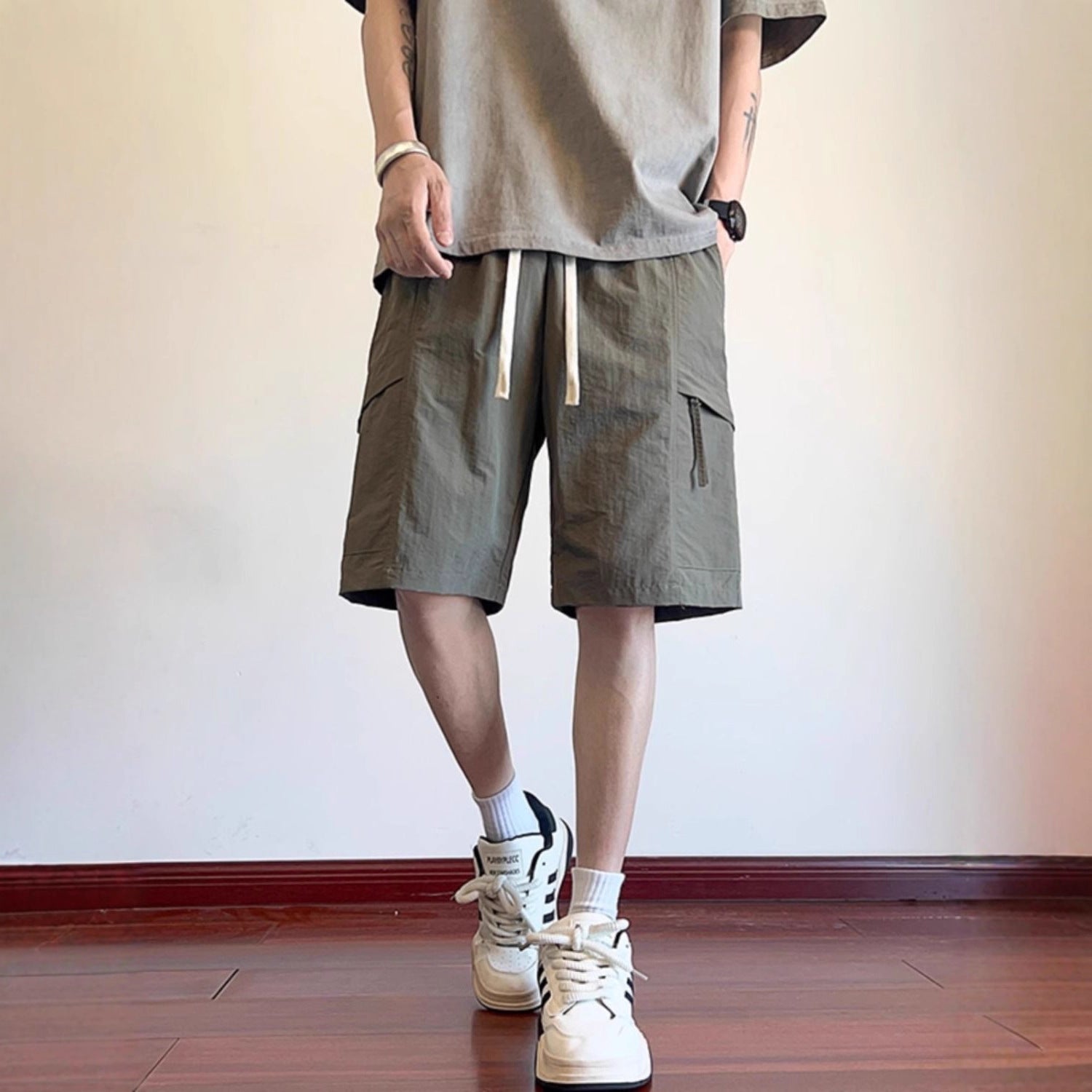 Quick-Dry Urban Utility Shorts