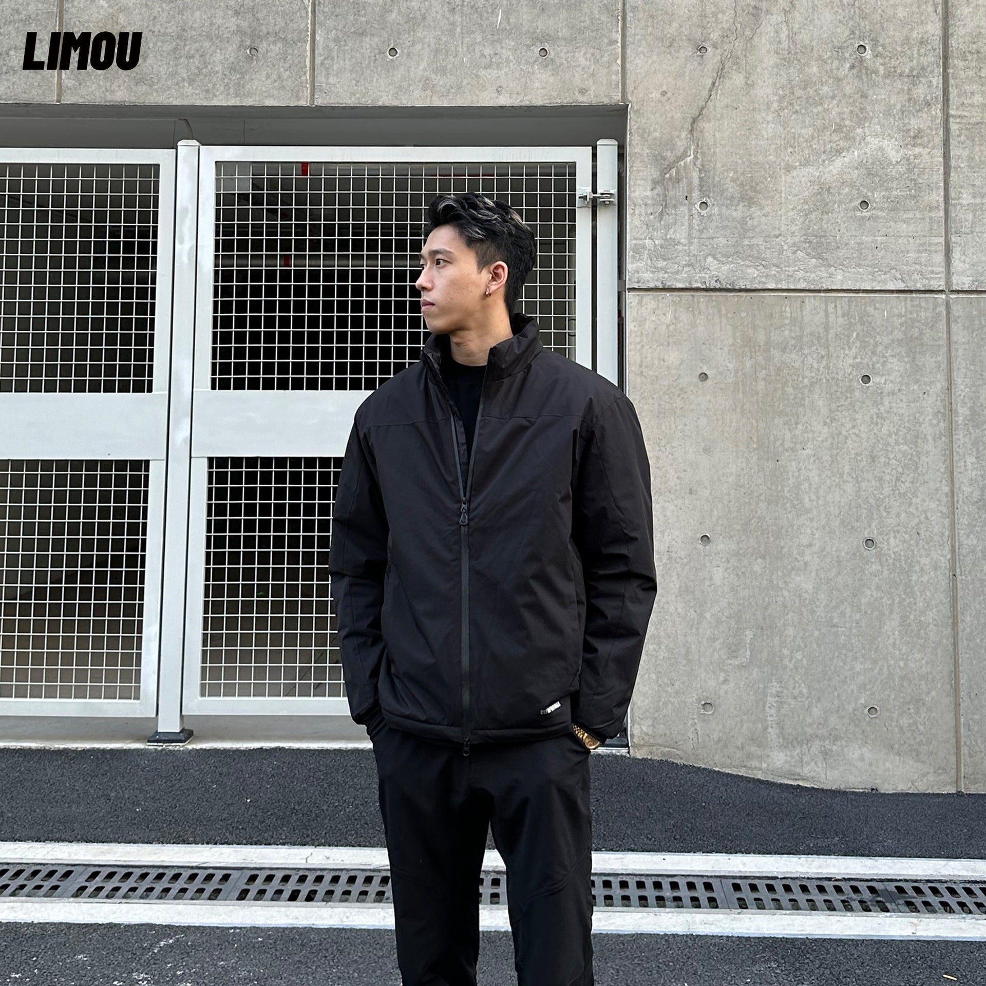 Men's Business Stand-Collar Jacket