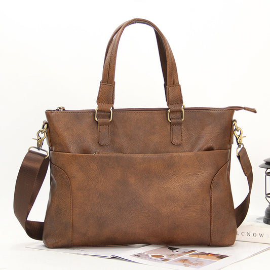 Vintage Style Business Briefcase